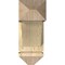 Ekena Millwork Traditional Arts and Crafts Rough Sawn Bracket w/ Offset Brace, Douglas Fir, 8"W x 20"D x 20"H BKT0806X20X20TRA03RDF - alternate 4